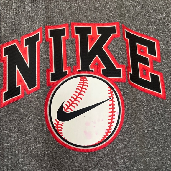 Nike | (3T) Nike Dri-Fit Orange and Black Baseball Short set - Picture 3 of 7